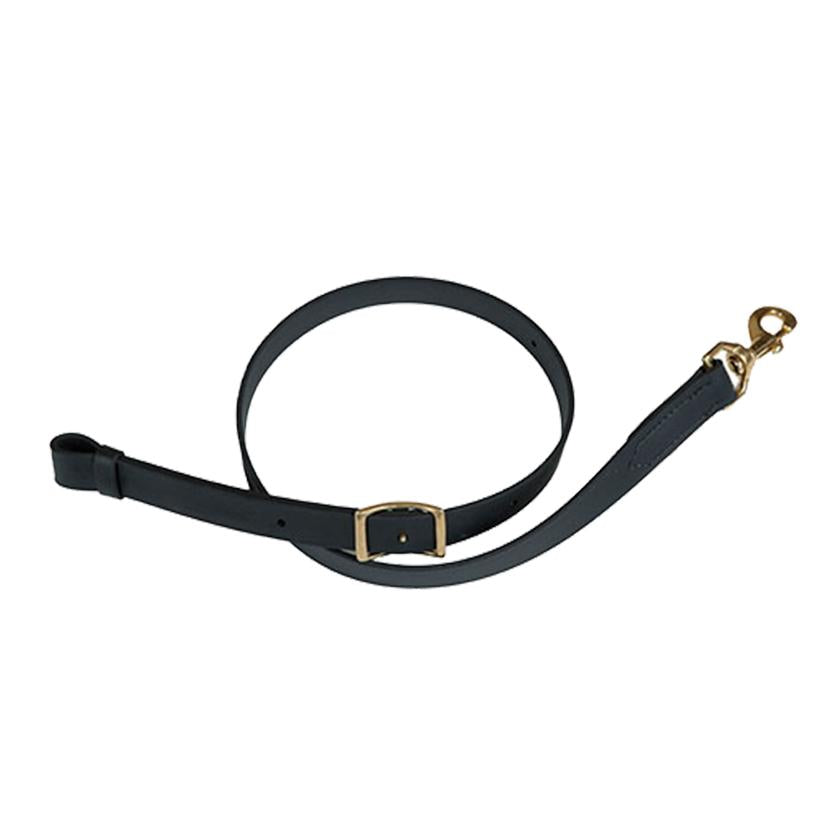 South Texas Tack Tack Black Biothane Tiedown