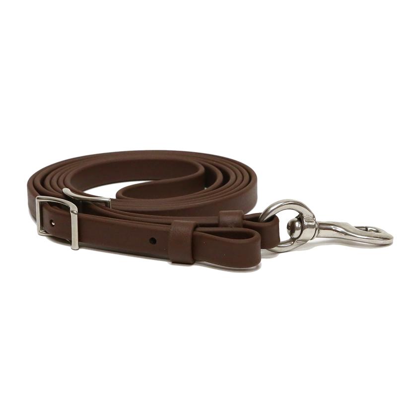 South Texas Tack Tack Brown South Texas Tack Biothane Roping Rein 5/8"
