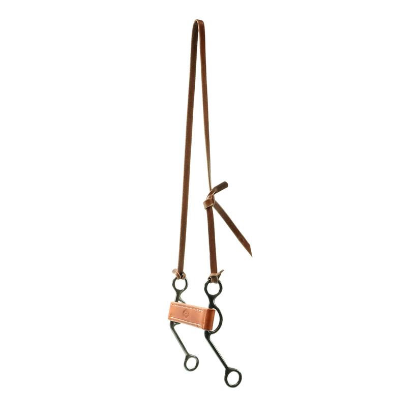 South Texas Tack Tack BROWN South Texas Tack Saddle Shop Shank Bit Chew in Burgundy or Chocolate