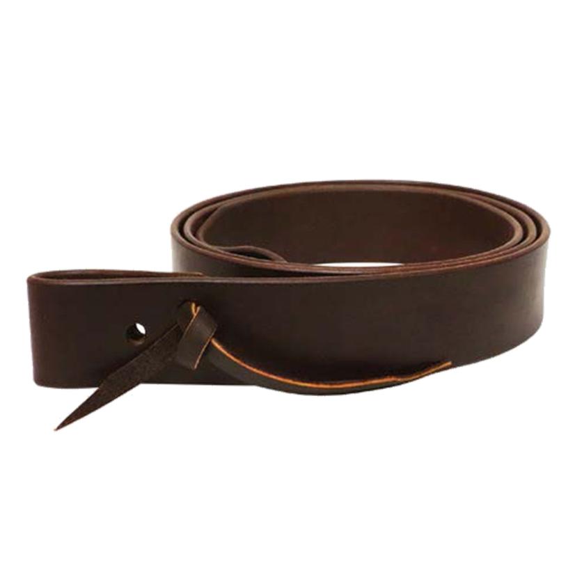 South Texas Tack Tack Burgundy / 68" South Texas Tack Premium Leather Latigo Cinch Strap
