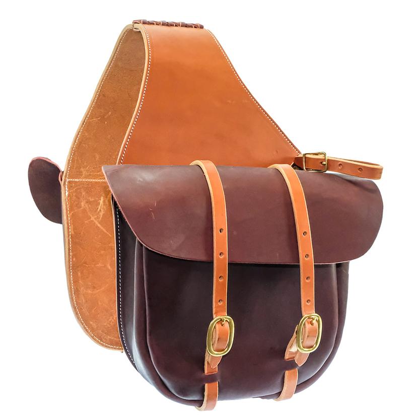 South Texas Tack Tack Harness Leather Saddle Bag
