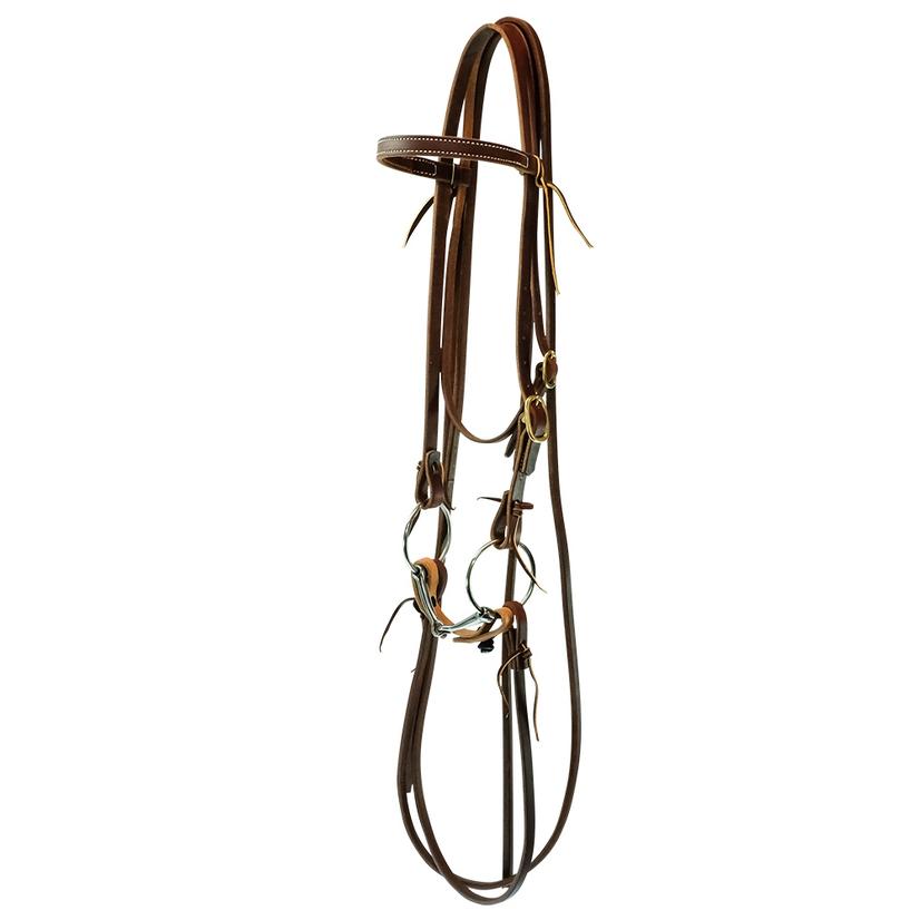South Texas Tack Tack Harness South Texas Tack Bridle with Loose Ring Snaffle Bit
