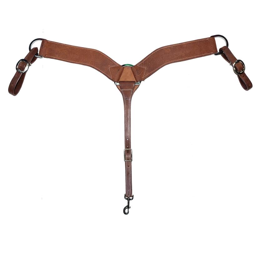 South Texas Tack Tack Oiled / 3" South Texas Tack Rough Out Breast Collar 3"