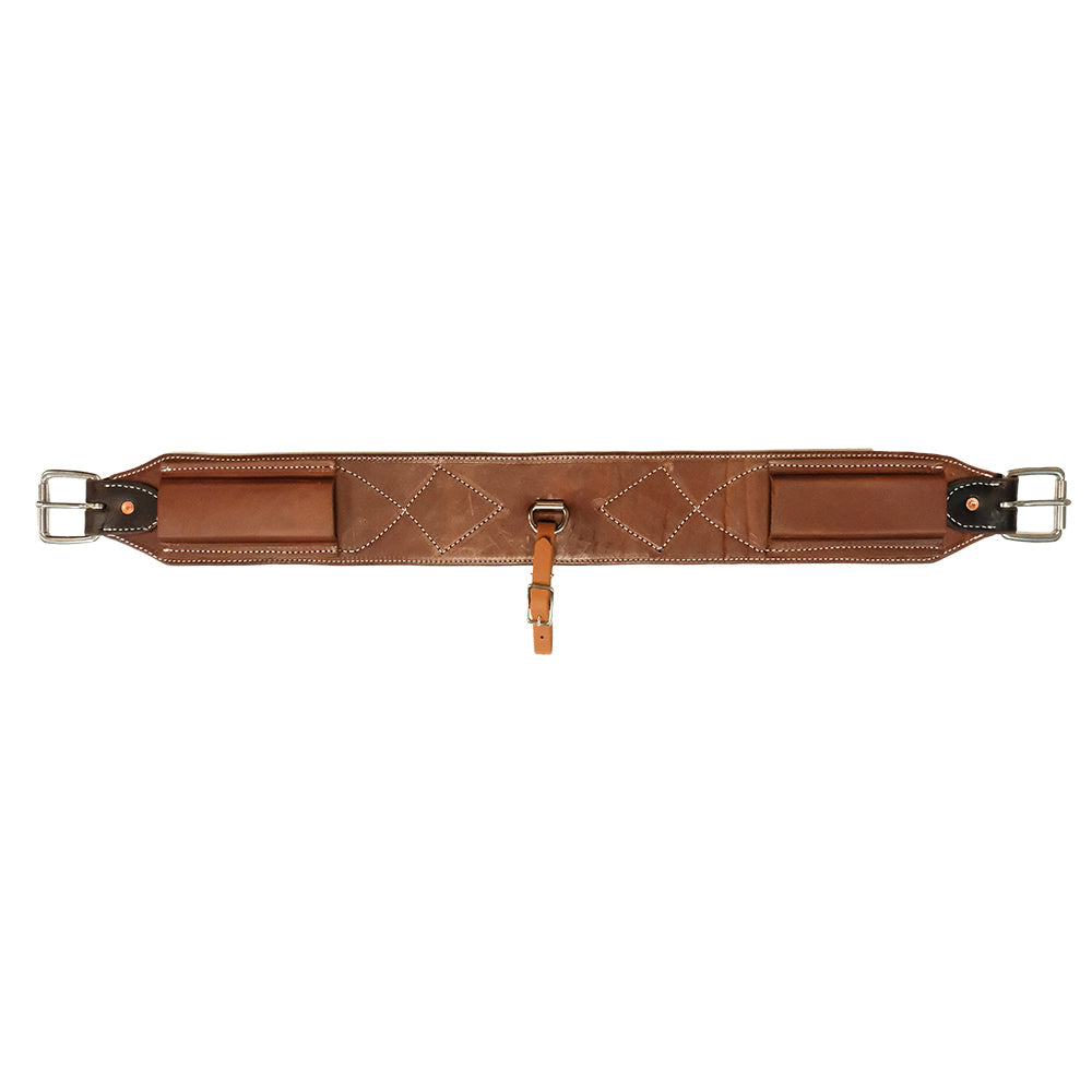 South Texas Tack Tack Oiled / 4" South Texas Tack Rear Flank Oiled Slick Out Cinch 4"