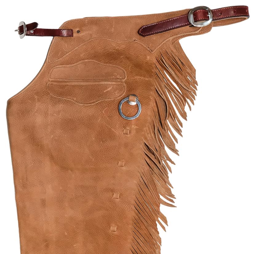 South Texas Tack Tack S / Light South Texas Tack Light Oil Tan Work Chap with Pocket