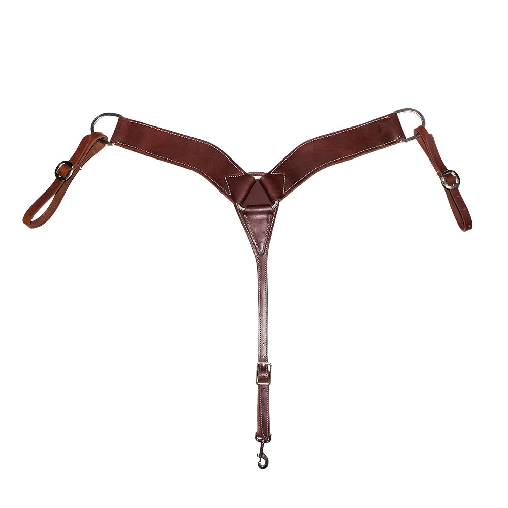 South Texas Tack Tack Slick Out 3" Oiled Breast Collar