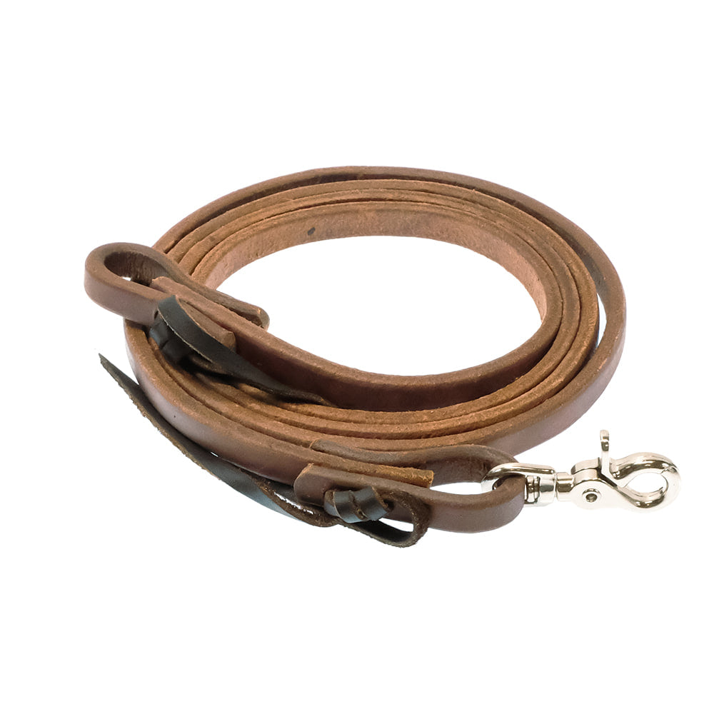 South Texas Tack Tack South Texas Tack 1/2" Premium Harness Leather Roping Rein with Snap