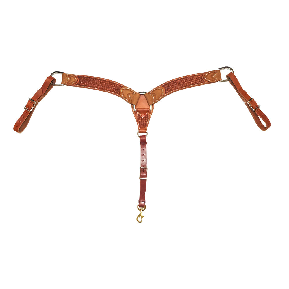 South Texas Tack Tack South Texas Tack 2" Spider Tool Light Oil Breast Collar