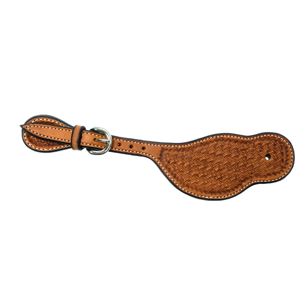 South Texas Tack Tack South Texas Tack Natural Spider Tool Buckaroo Spur Strap - Adult