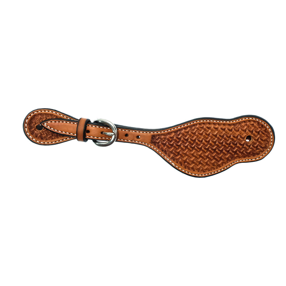 South Texas Tack Tack South Texas Tack Natural Spider Tool Buckaroo Spur Strap - Youth