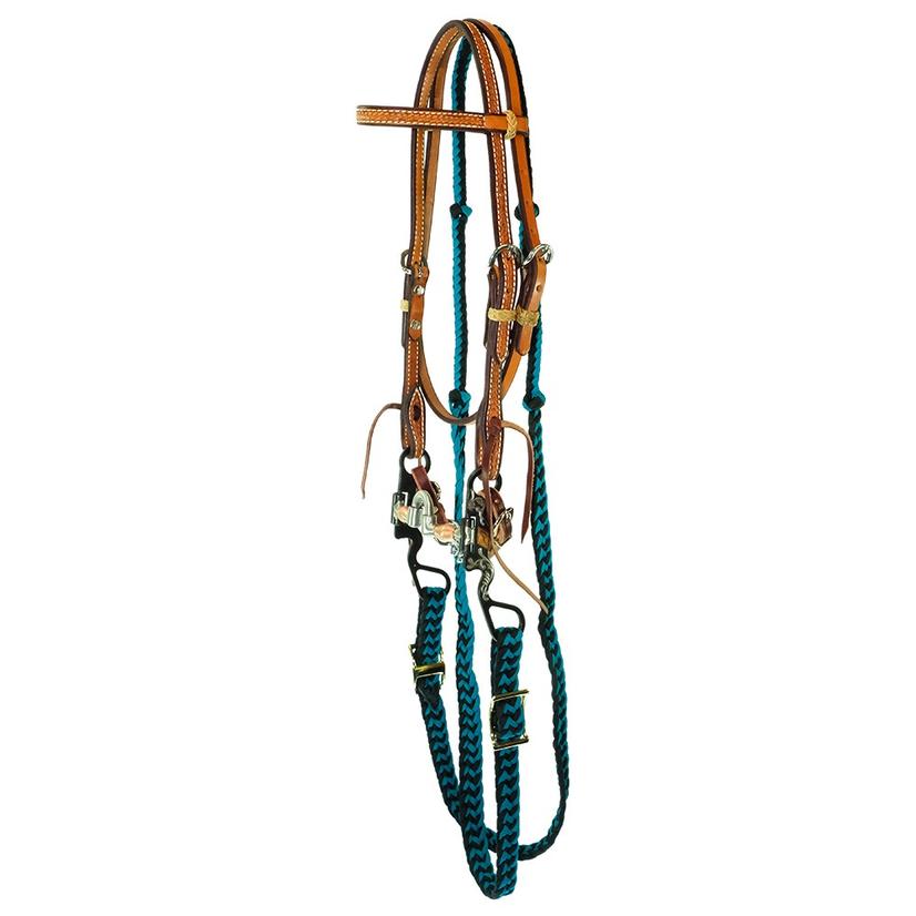 South Texas Tack Tack South Texas Tack Pony Correction Mouth Bridle Set