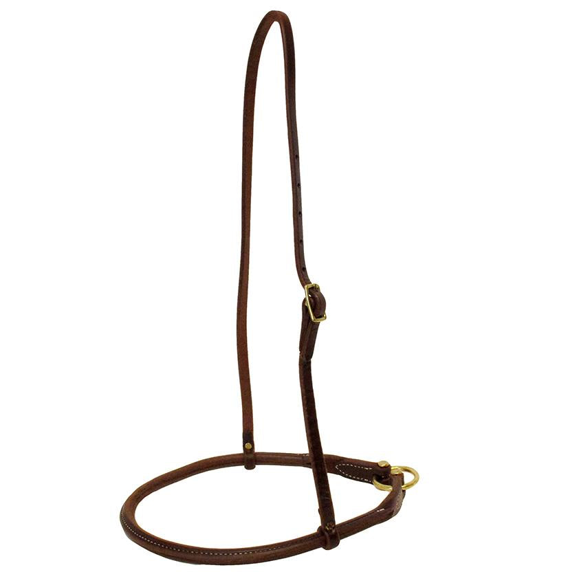 South Texas Tack Tack South Texas Tack  Rolled Harness Leather Noseband