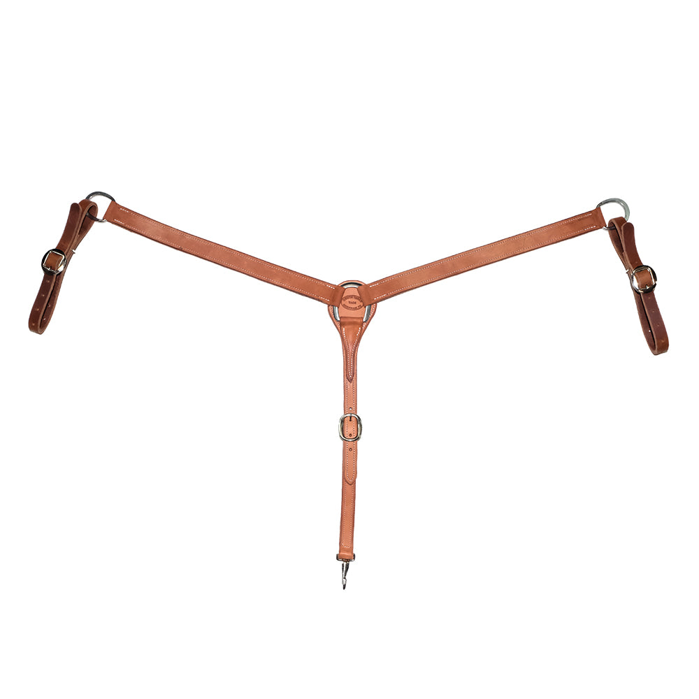 South Texas Tack Tack South Texas Tack Saddle Shop Straight 1.25" Natural Breast Collar