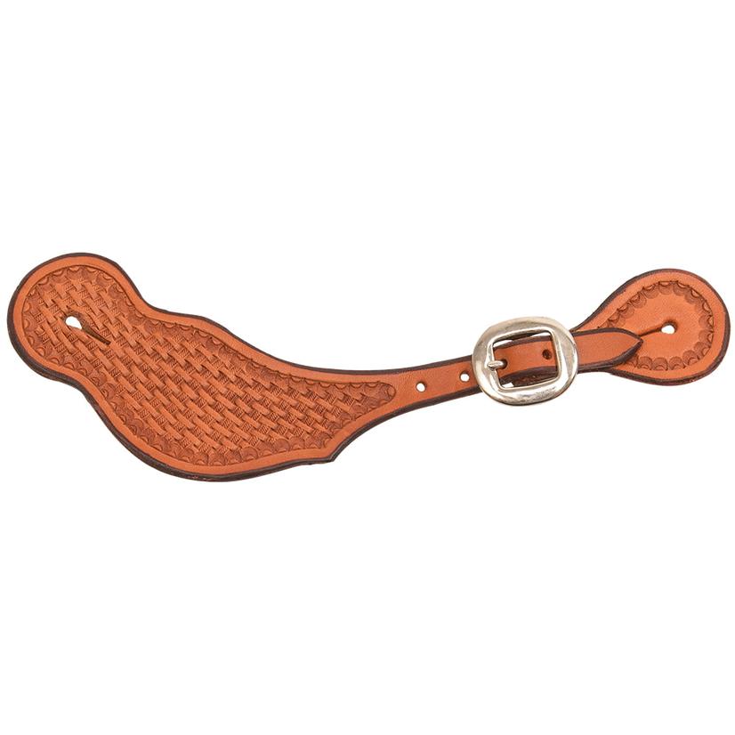 South Texas Tack Tack STT Basket Weave Spur Straps