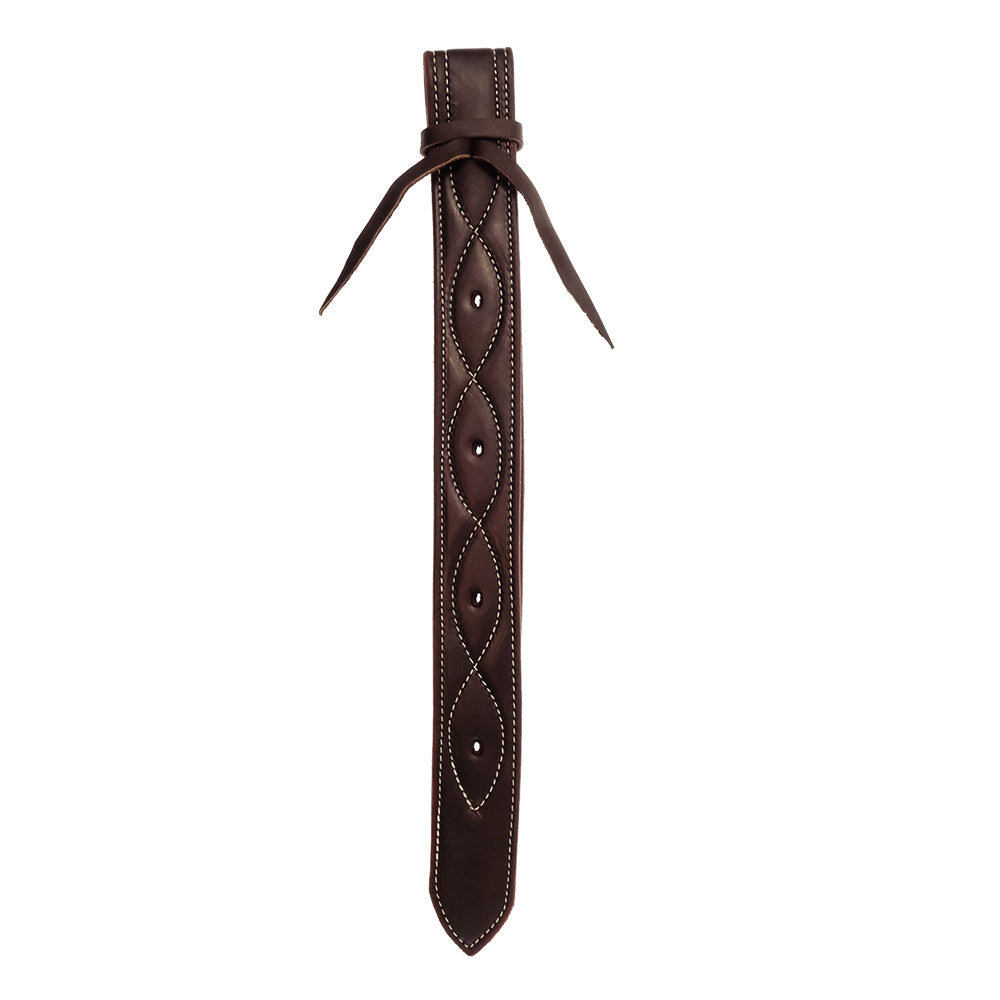 South Texas Tack Tack STT Premium Latigo Leather Doubled and Stitched Offside Billet