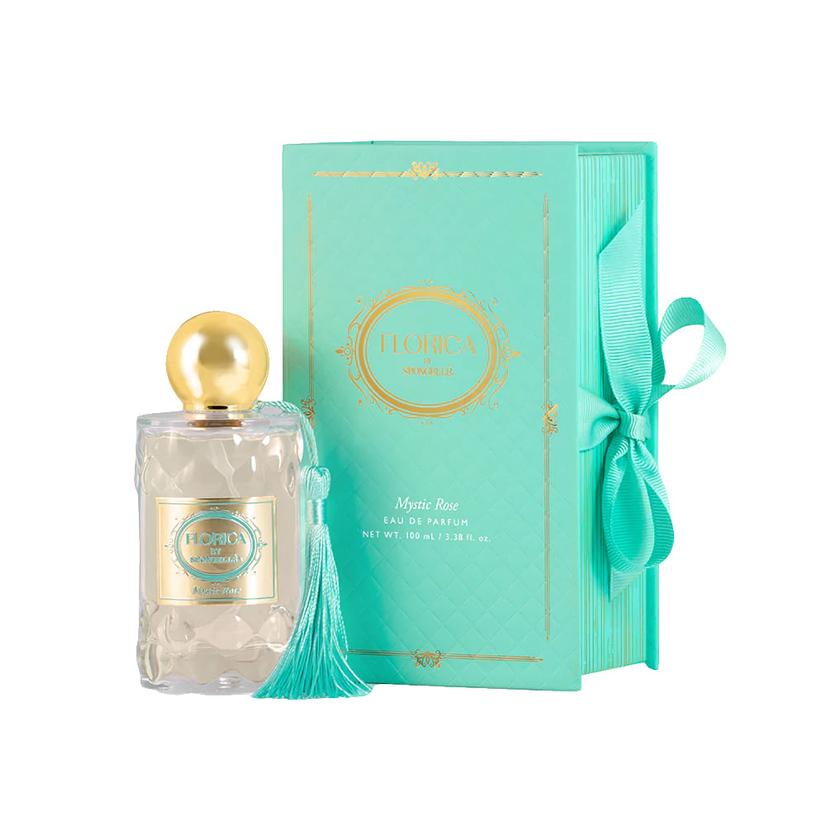 SPONGELLE 100ML / TURQUOISE Spongelle Florica Collection Eau De Perfume Mystic Rose 100ml
