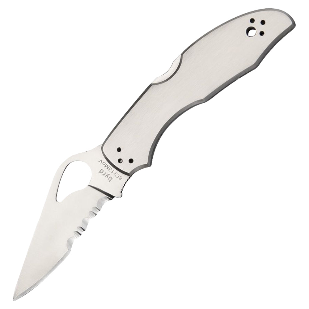 Spyderco Knives Spyderco Meadowlark Two Stainless Combination Edge Knife