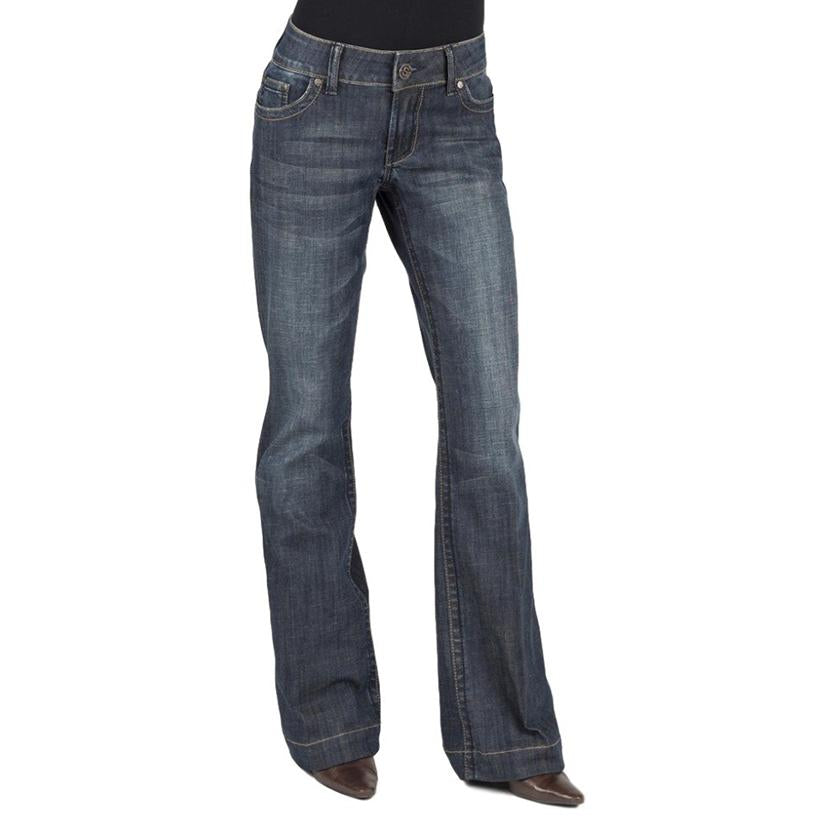 Stetson Apparel & Boots Apparel Stetson Apparel & Boots Women’s Flare Leg Western Grimes Trouser Jeans