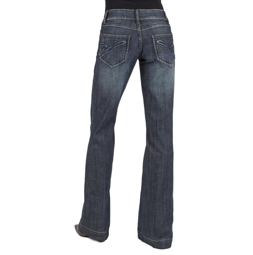 Stetson Apparel & Boots Apparel Stetson Apparel & Boots Women’s Flare Leg Western Grimes Trouser Jeans