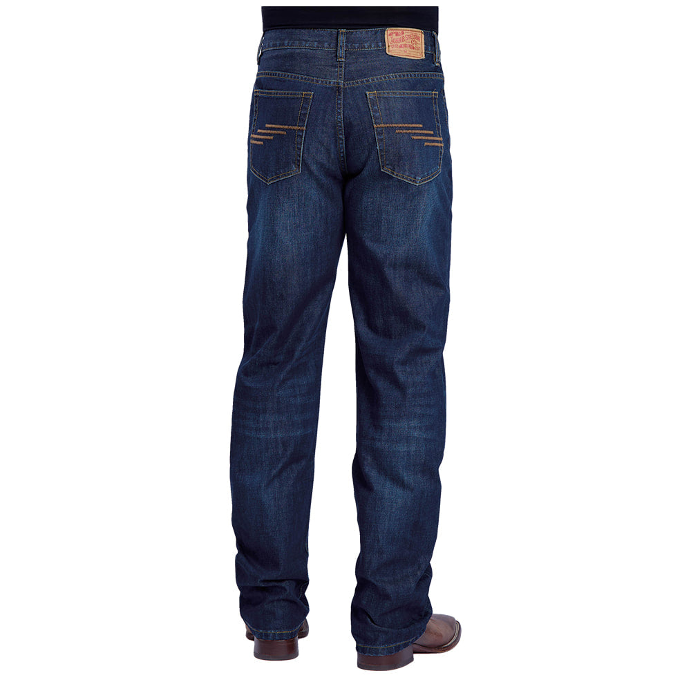 Stetson Apparel & Boots Apparel Stetson Bootcut Mid Rise Relaxed Fit Mens Jeans