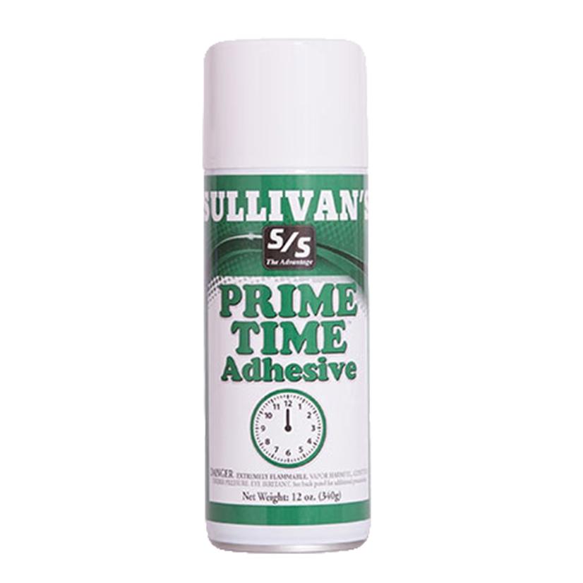 Sullivan's Supply Supplies 12OZ / CLEAR Sullivan's Prime Time Clear Adhesive 12oz