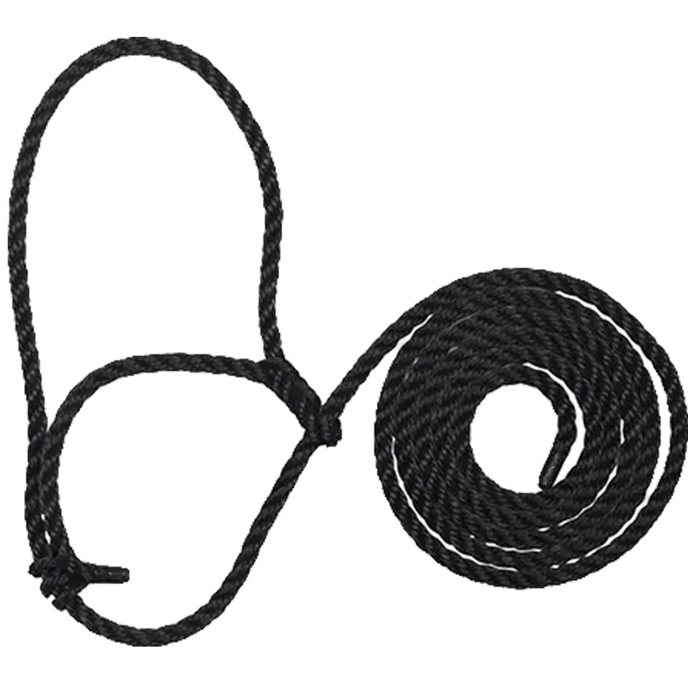 Sullivan's Supply Supplies Black Sullivan Supply Rope Halter
