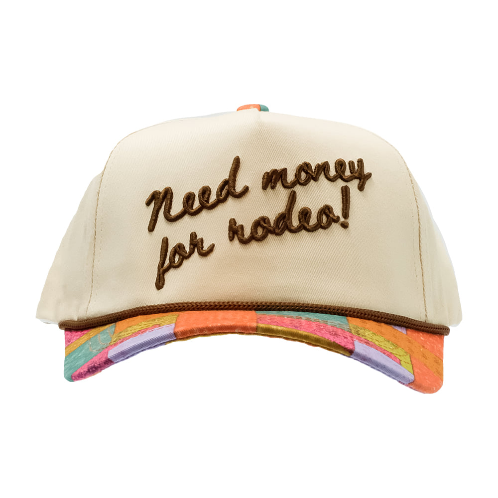 Summer Tees Hats Need Money For Rodeo Canvas Cap