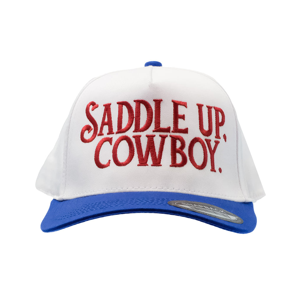 Summer Tees Hats Saddle Up, Cowboy Canvas Cap