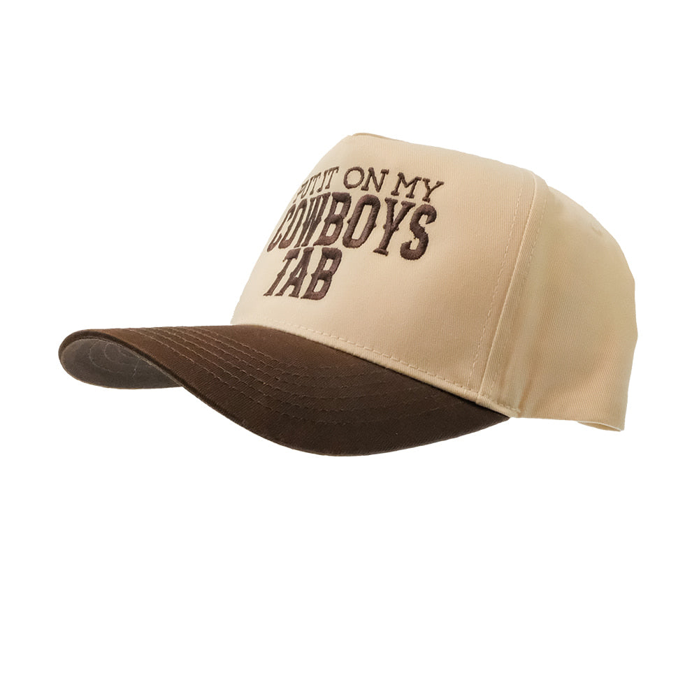 Summer Tees Hats Summer Tees Put It On My Cowboy's Tab Trucker Cap