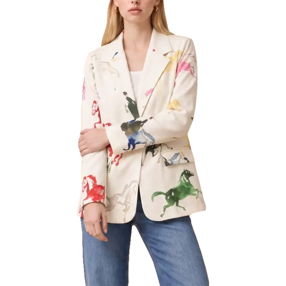 Taelynn Apparel Cream Multi Top