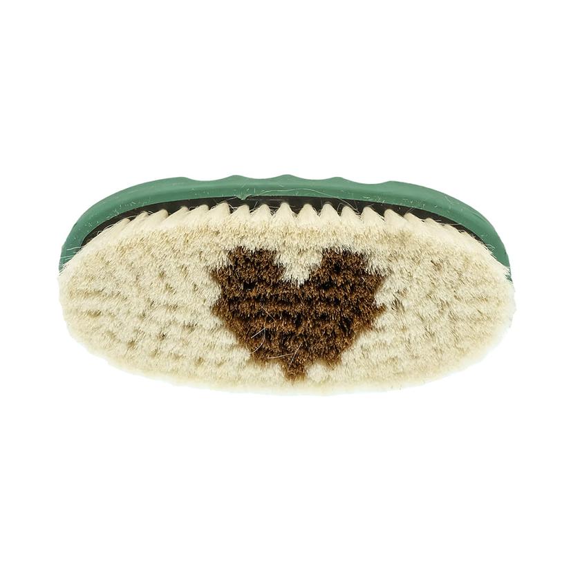 Tail Tamer Supplies Green Tail Tamer Goat Hair Brush