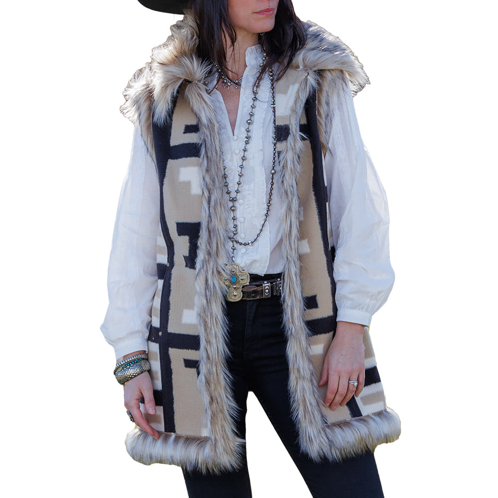 Tasha Polizzi Apparel Tasha Polizzi Women's Black Gabbi Vest