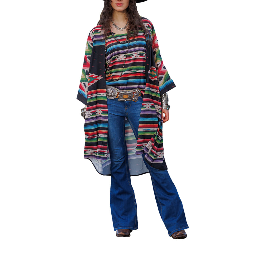 Tasha Polizzi Apparel Tasha Polizzi Women's Black Whitley Duster