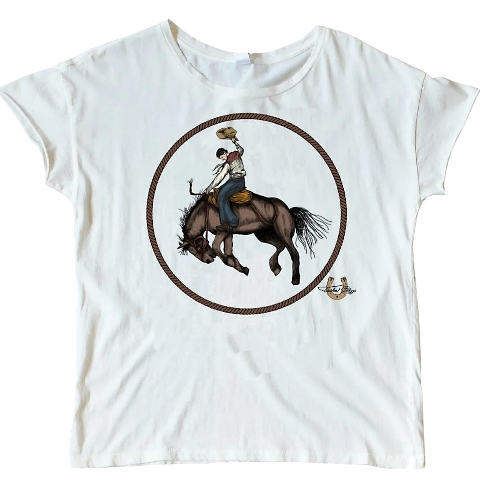 Tasha Polizzi Apparel Tasha Polizzi Women's Ivory Roper Short Sleeve Tee