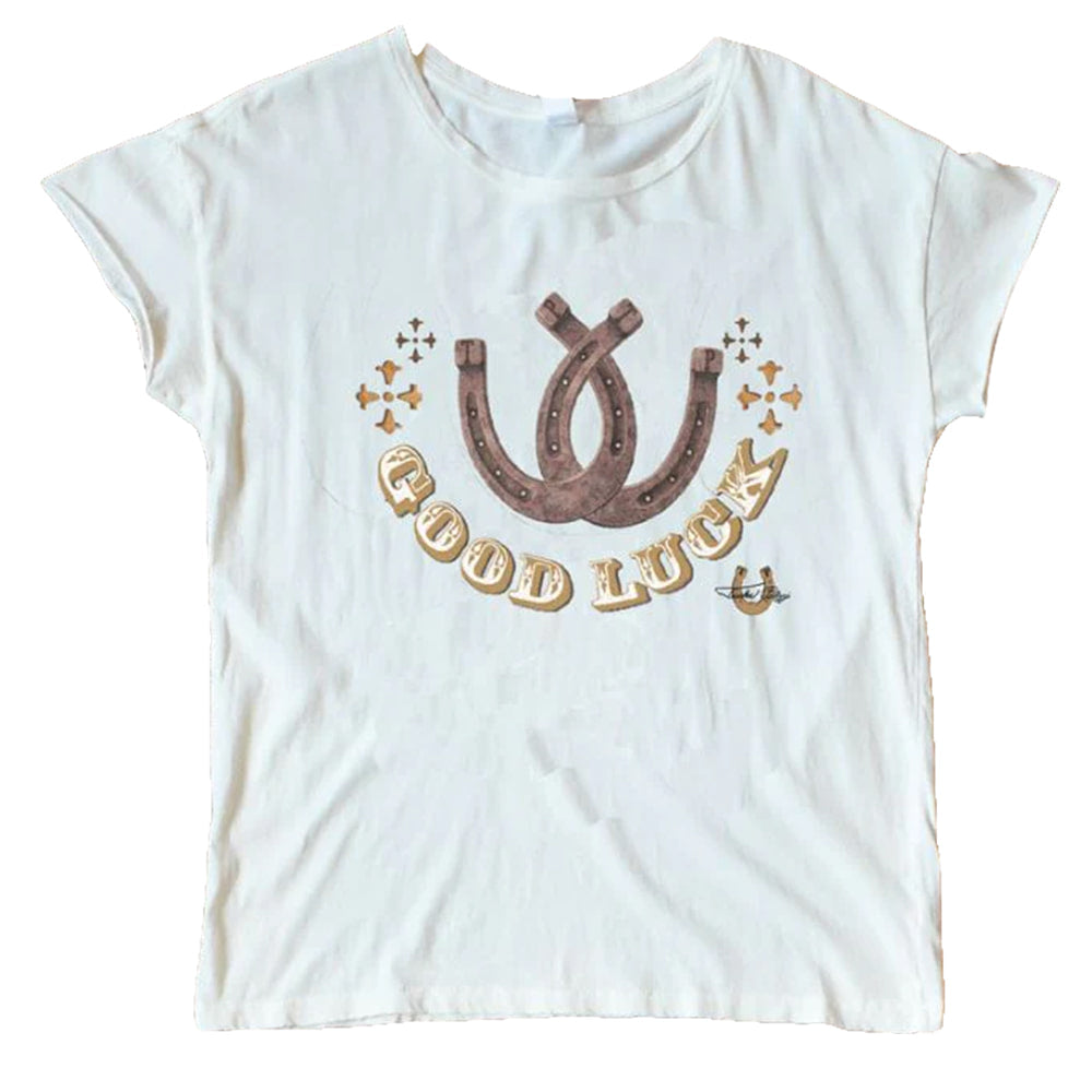 Tasha Polizzi Apparel Tasha Pollizzi Women's Ivory Kayeen Tee