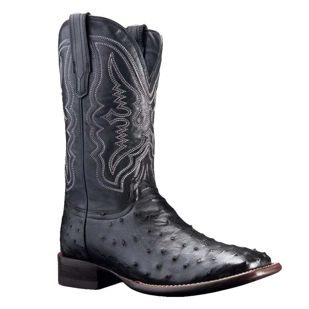 Tecovas Footwear Tecovas Men's Emitt Ostrich Square Toe Boot