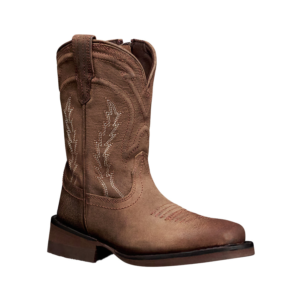 Tecovas Footwear Tecovas Toddler Boy's Cafe Goat The Doc Cowboy Boot