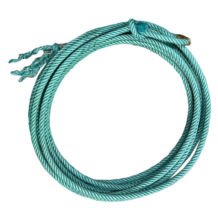 The Rope Shop Ropes Aqua / 9.5 / 28' The Rope Shop Chaos Synco Treated Aqua Calf Breakaway Rope 9.5