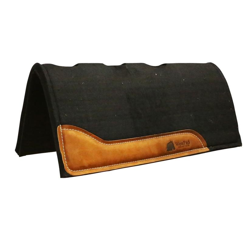 The Rope Shop Tack Black Won Pad 30"x32"x.5" Neoprene Western Saddle Pad