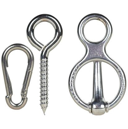 Toklat Originals Tack Blocker Tie Ring II with Mag-Loc Chrome Plated