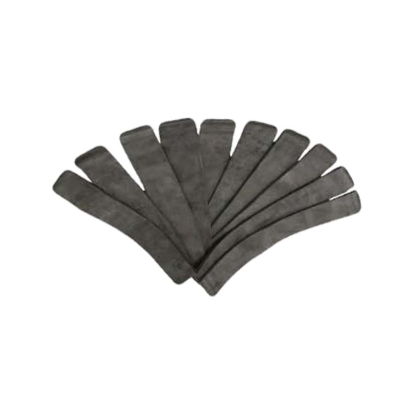 TOP HAND ROPE CO ropes 10 Pack / Black Top Hand Ropes Black Rubber Dally Wraps