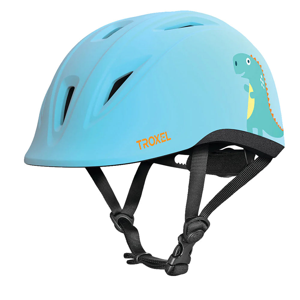 Troxel Supplies Troxel Youngster Blue Dino Helmet