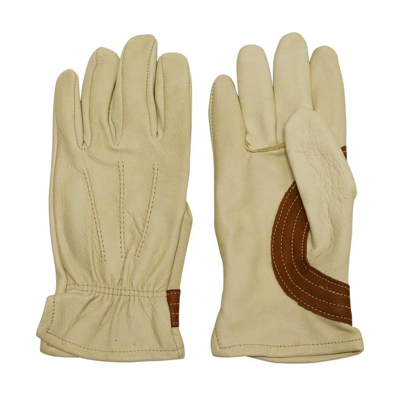 Tuff Mate Inc tack Tuff Mate Buck N Bronc Premium Grain Palomino Colored Deerskin