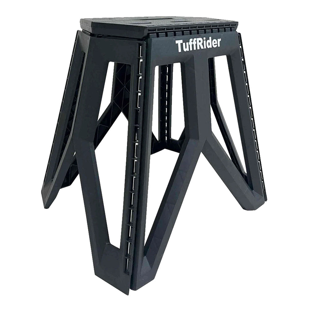 Tuffrider Supplies Black Stablefold Mounting Stool For Riders