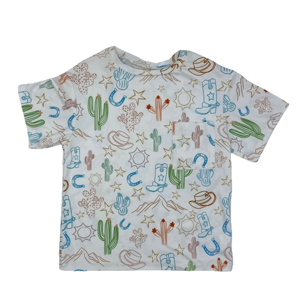Twisted Filly Apparel Western Things  Youth SS Pocket Tee