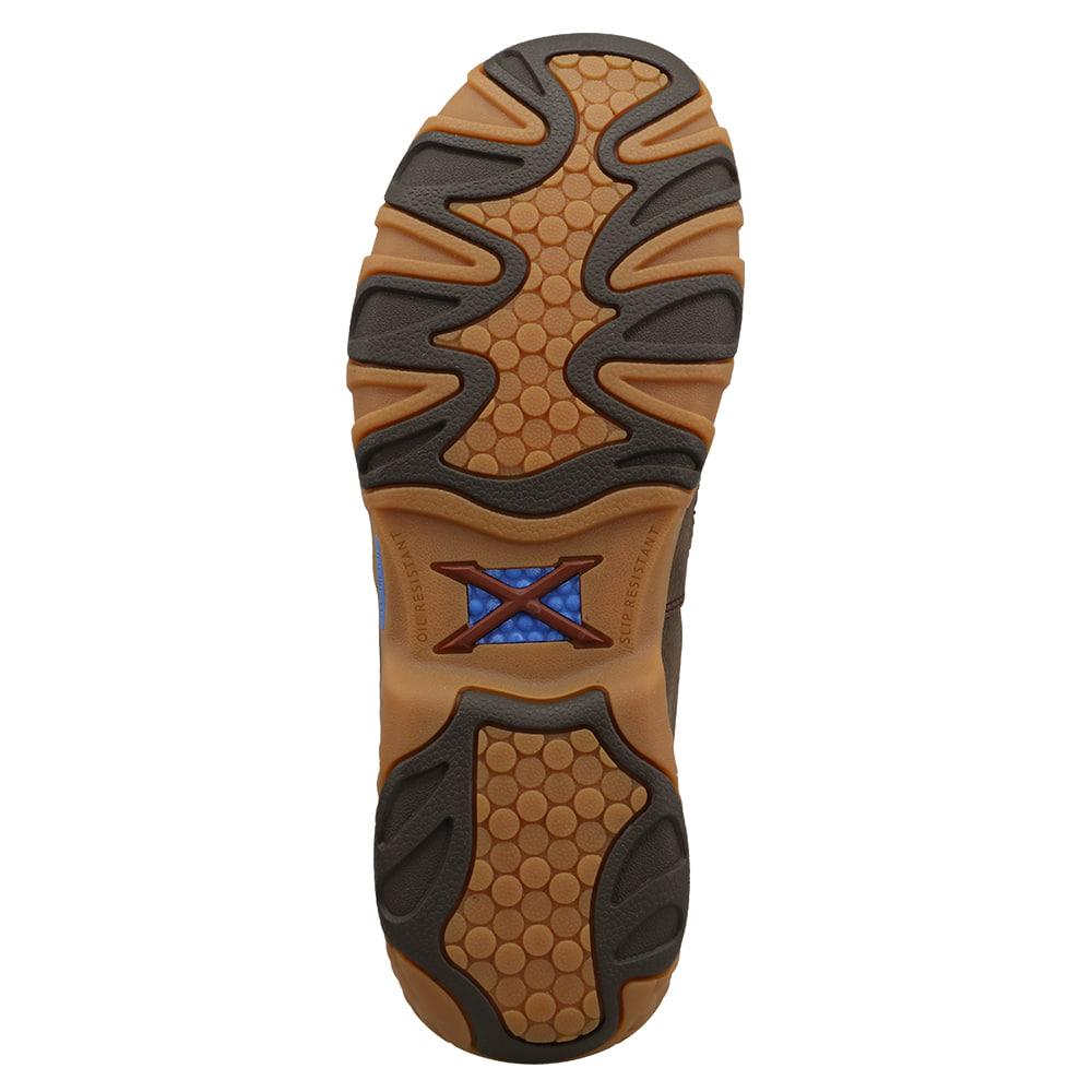 Twisted X Boots Footwear Twisted X Boots Men's  Lace Up Driving Taupe Moc