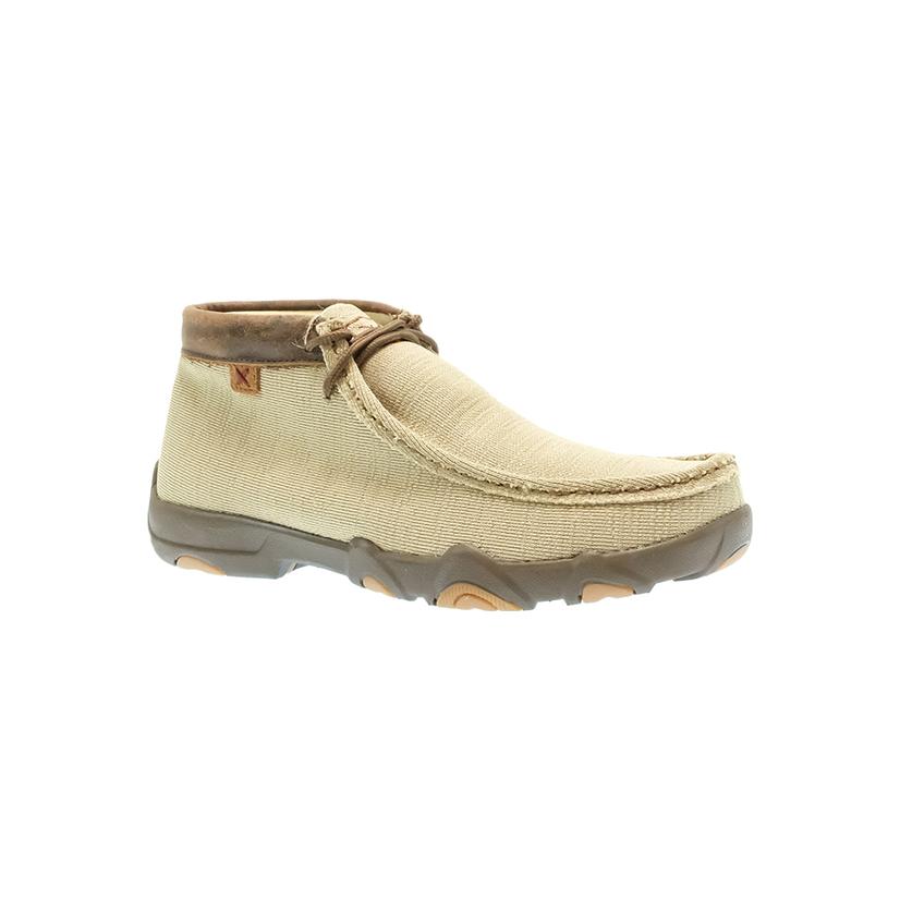 Twisted X Boots Footwear Twisted X Ultralite Chukka Men's Khaki Driving Moc