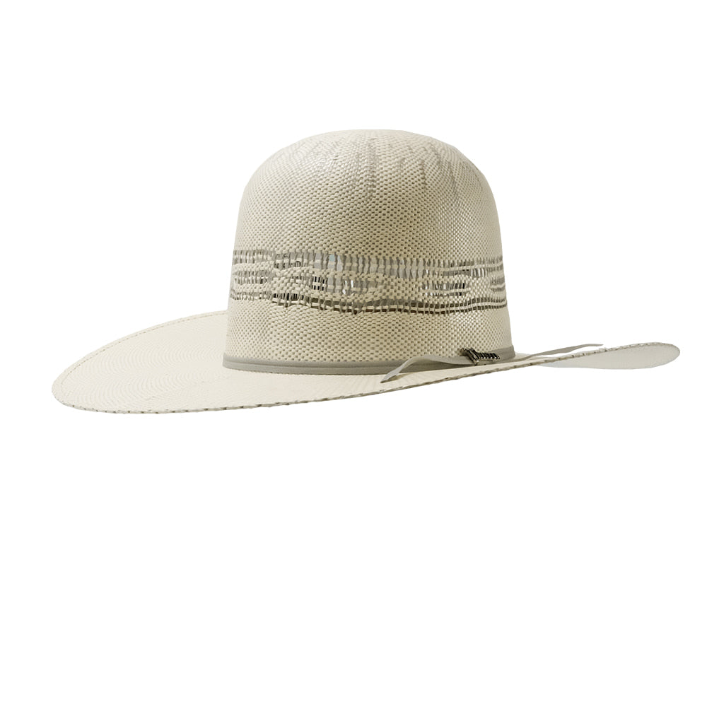 Twister Hats Twister Bangora Grey Ivory Straw Hat
