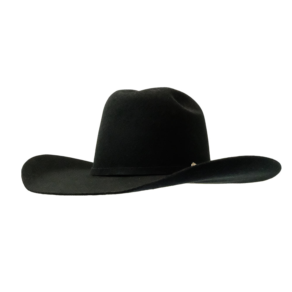 Twister Hats Twister Black Wool 4 1/4" Brim 3x Cowboy Hat