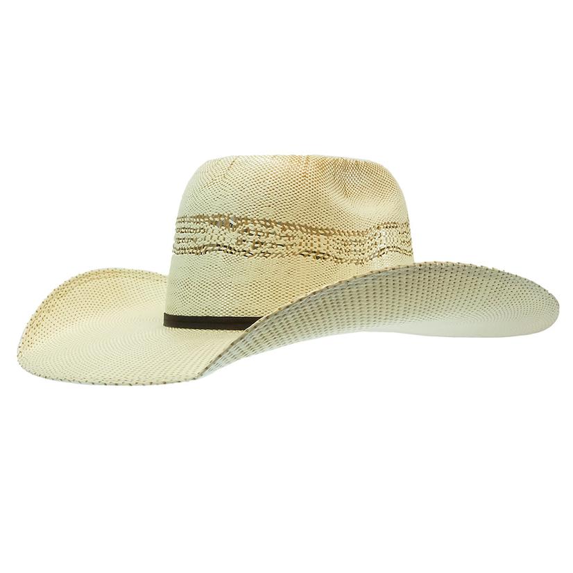 Twister Hats Twister Kids Two Tone Bangora Straw Hat